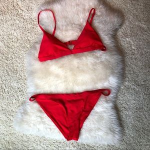 Red bikini size M